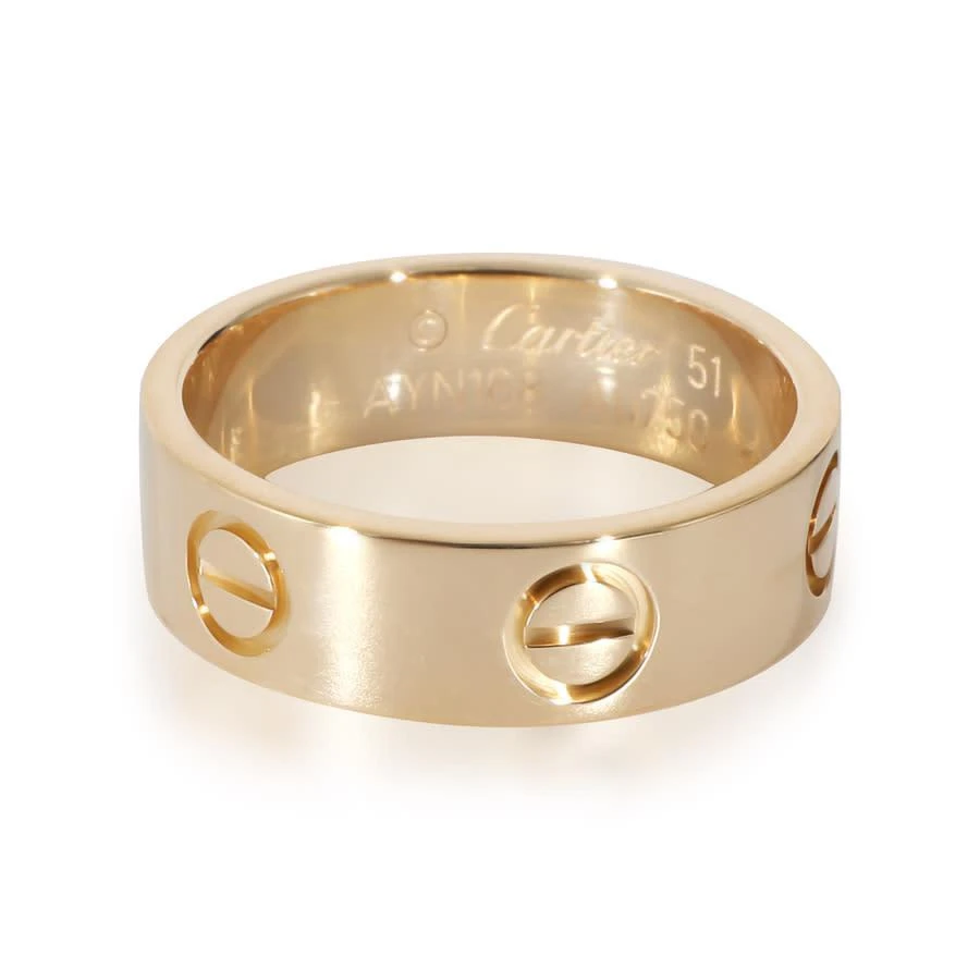 商品[二手商品] Cartier|Pre-Owned Cartier Love Ring in 18k Yellow Gold,价格¥14625,第2张图片详细描述