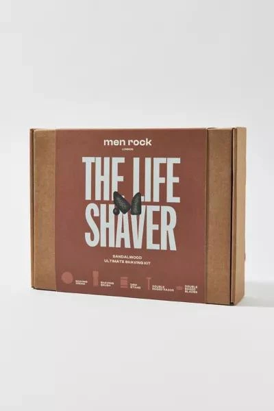 商品Men Rock|Men Rock The Life Shaver Sandalwood Ultimate Shaving Kit,价格¥225,第2张图片详细描述