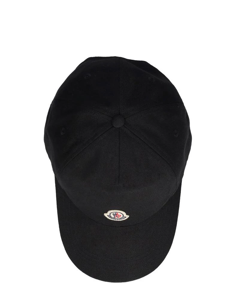 商品Moncler|Logo Cotton Baseball Cap,价格¥1473,第4张图片详细描述