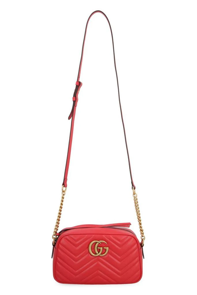 商品Gucci|GUCCI GG MARMONT QUILTED LEATHER CROSSBODY BAG,价格¥12375,第5张图片详细描述