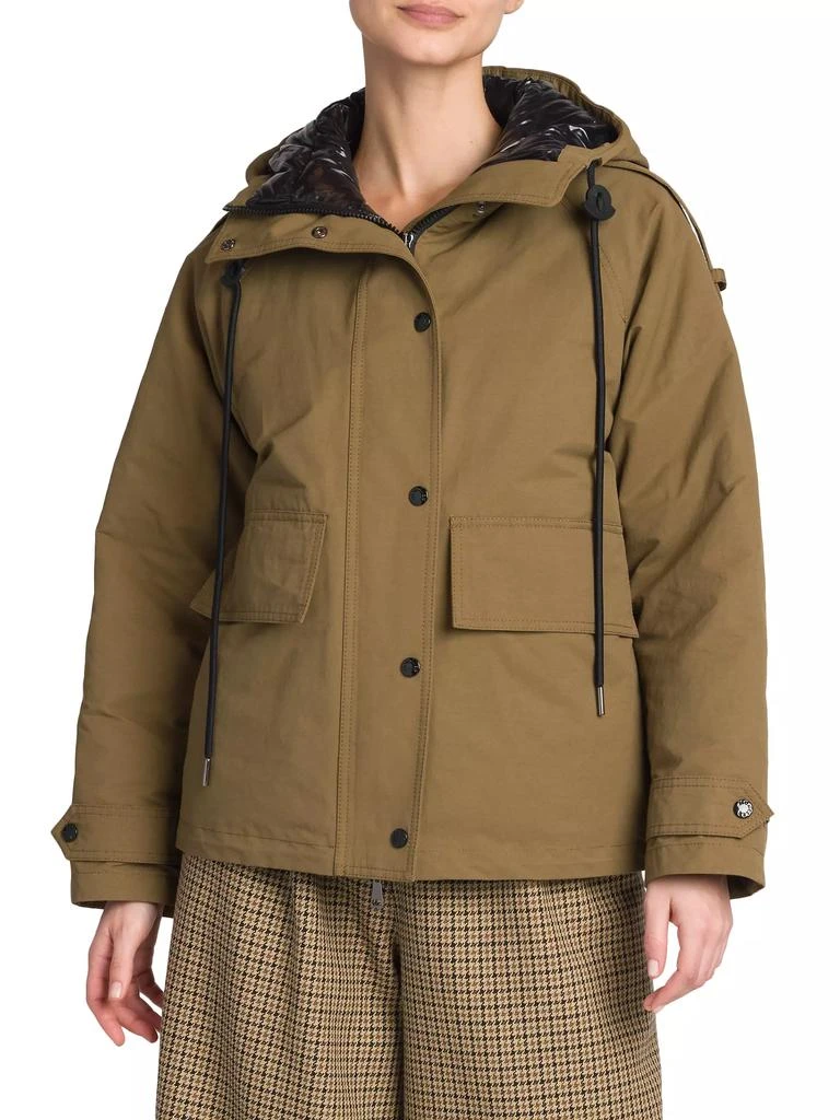 商品Moncler|Badete Cotton-Blend Parka,价格¥14286,第3张图片详细描述