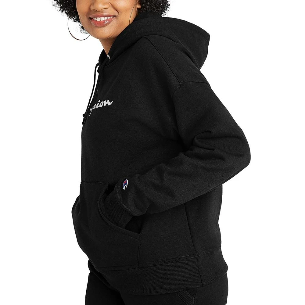 商品CHAMPION|Women's Relaxed Logo Fleece  Sweatshirt Hoodie,价格¥203,第3张图片详细描述