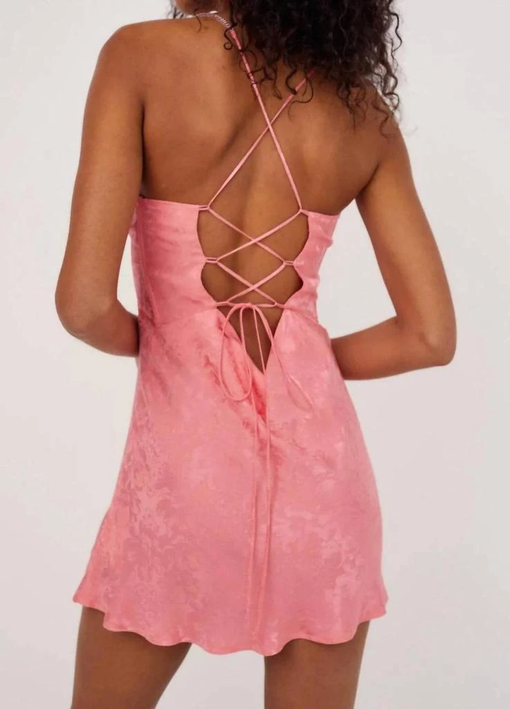 商品For Love & Lemons|Gabrielle Mini Dress In Pink,价格¥826,第2张图片详细描述