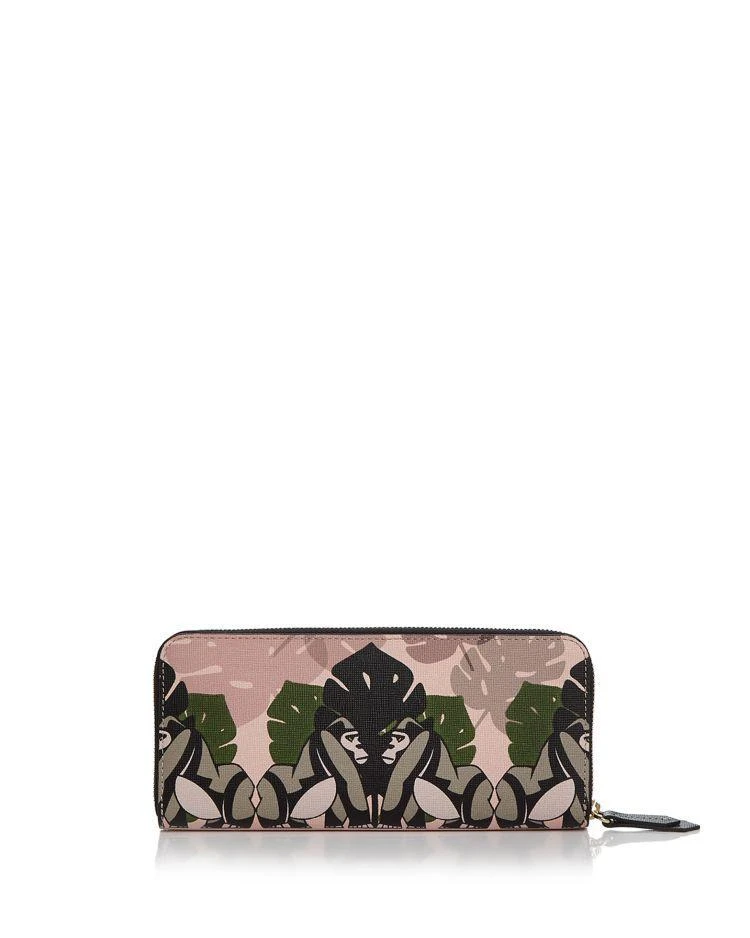 商品Furla|Gioia Zip Around Printed Extra Large Leather Wallet,价格¥932,第4张图片详细描述