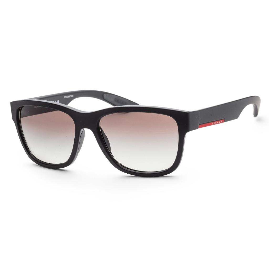 Prada Men's Linea Rossa 17mm Sunglasses商品第1张图片规格展示