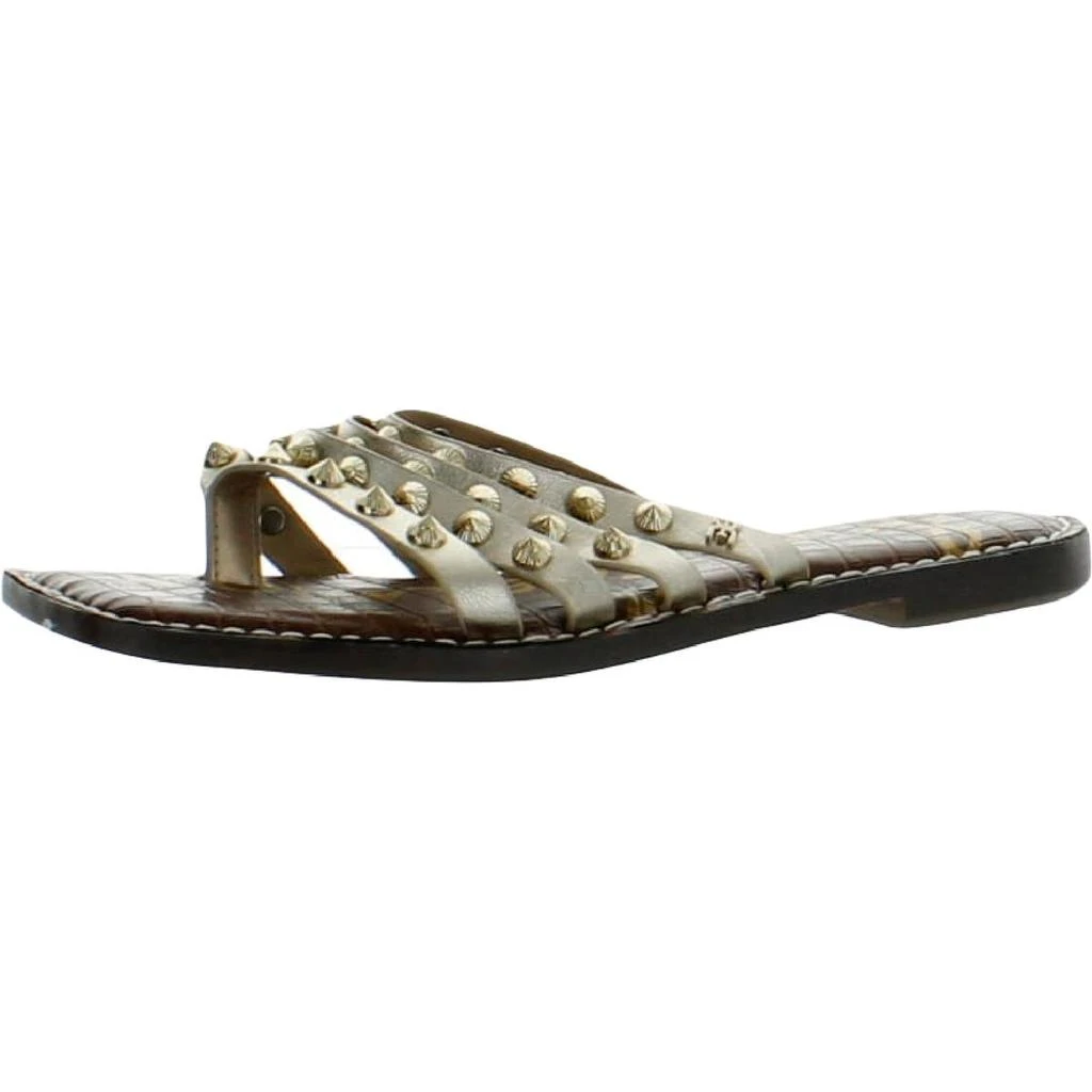 商品Sam Edelman|Sam Edelman Womens Eloise Leather Studded Thong Sandals,价格¥145,第2张图片详细描述