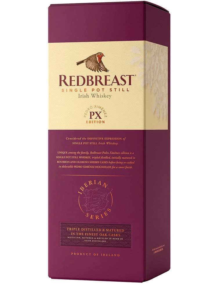 商品Redbreast|PX Edition Single Pot Still Irish Whiskey,价格¥1059,第3张图片详细描述