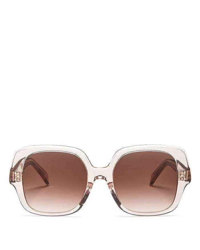 商品Celine|Bold 3 Dots Square Sunglasses, 55mm,价格¥3455,第4张图片详细描述