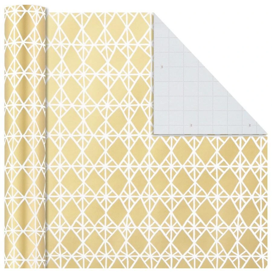 Holiday Wrapping Paper Bundle with Cut Lines on Reverse 商品