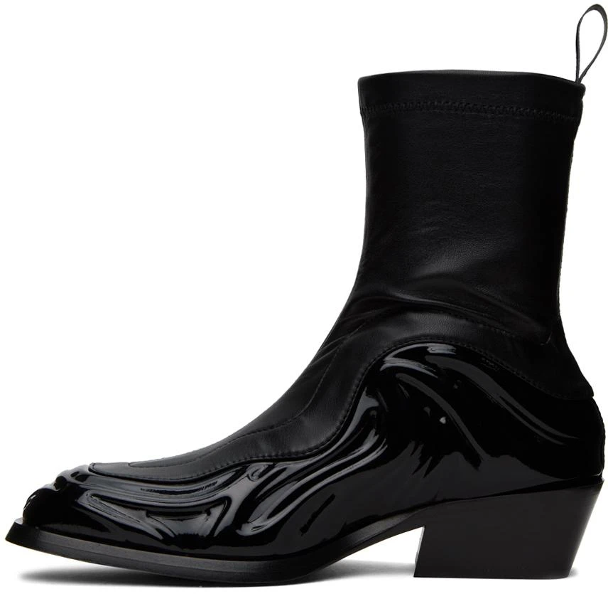 商品Versace|Black Solare Boots,价格¥11721,第3张图片详细描述