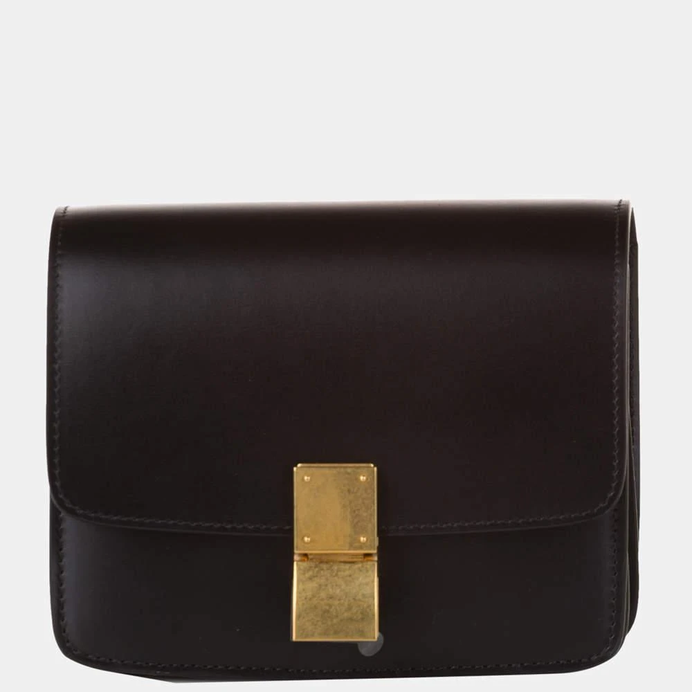 商品[二手商品] Celine|Celine  Black Classic Box Small Leather Crossbody Bag,价格¥18888,第1张图片