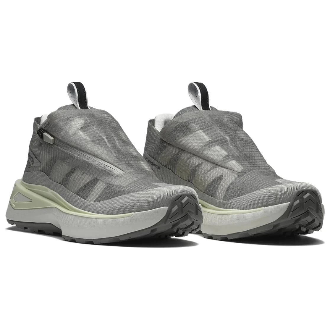 商品[国内直发] Salomon|萨洛蒙 Odyssey Elmt Advanced Clear 舒适 减震防滑耐磨包裹性 低帮 户外功能鞋 男女同款 冰川灰,价格¥1179,第3张图片详细描述
