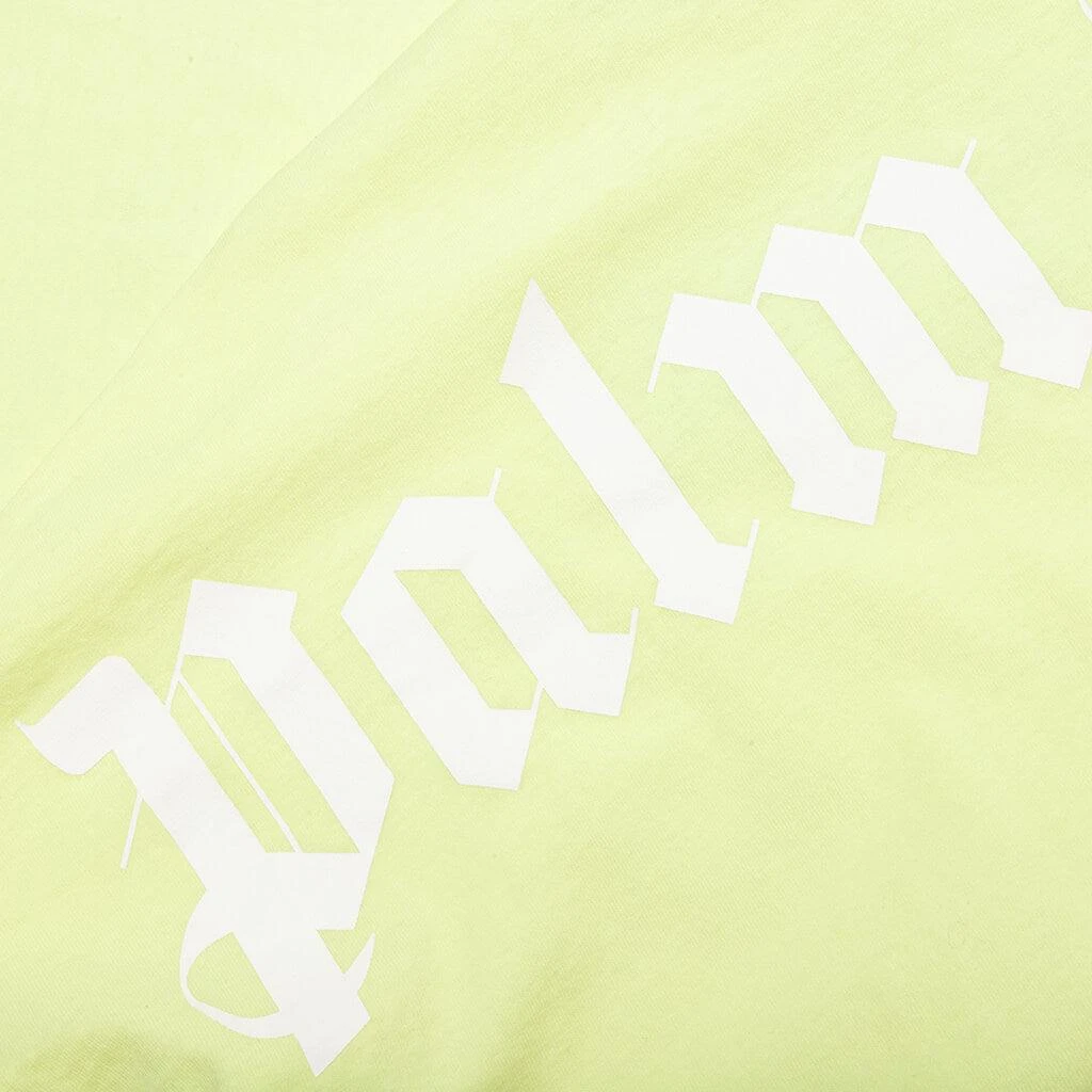 商品Palm Angels|GD Classic Logo Over Tee - Yellow/Fluorescent Yellow,价格¥2632,第3张图片详细描述