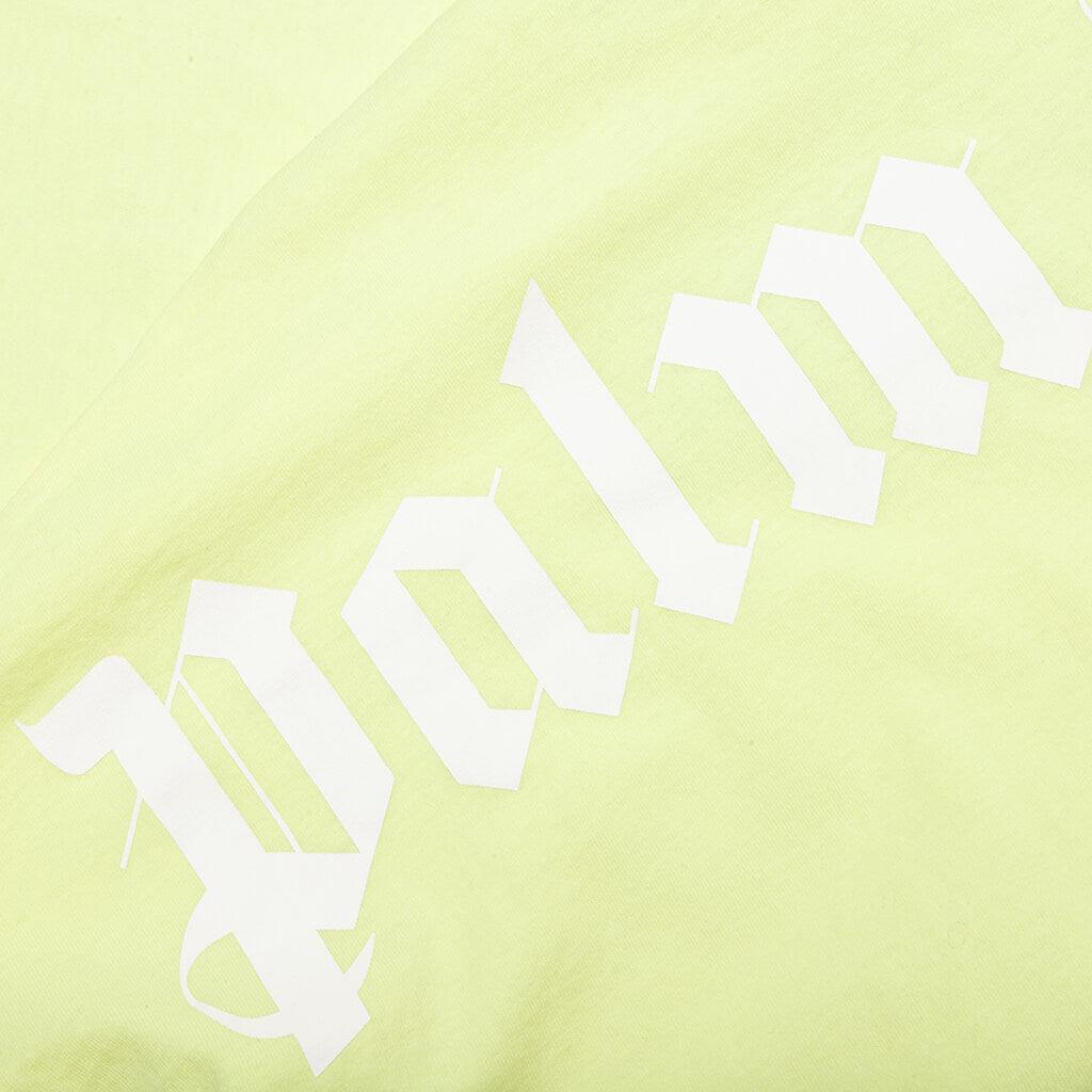 商品Palm Angels|Palm Angels GD Classic Logo Over Tee - Yellow/Fluorescent Yellow,价格¥2558,第5张图片详细描述