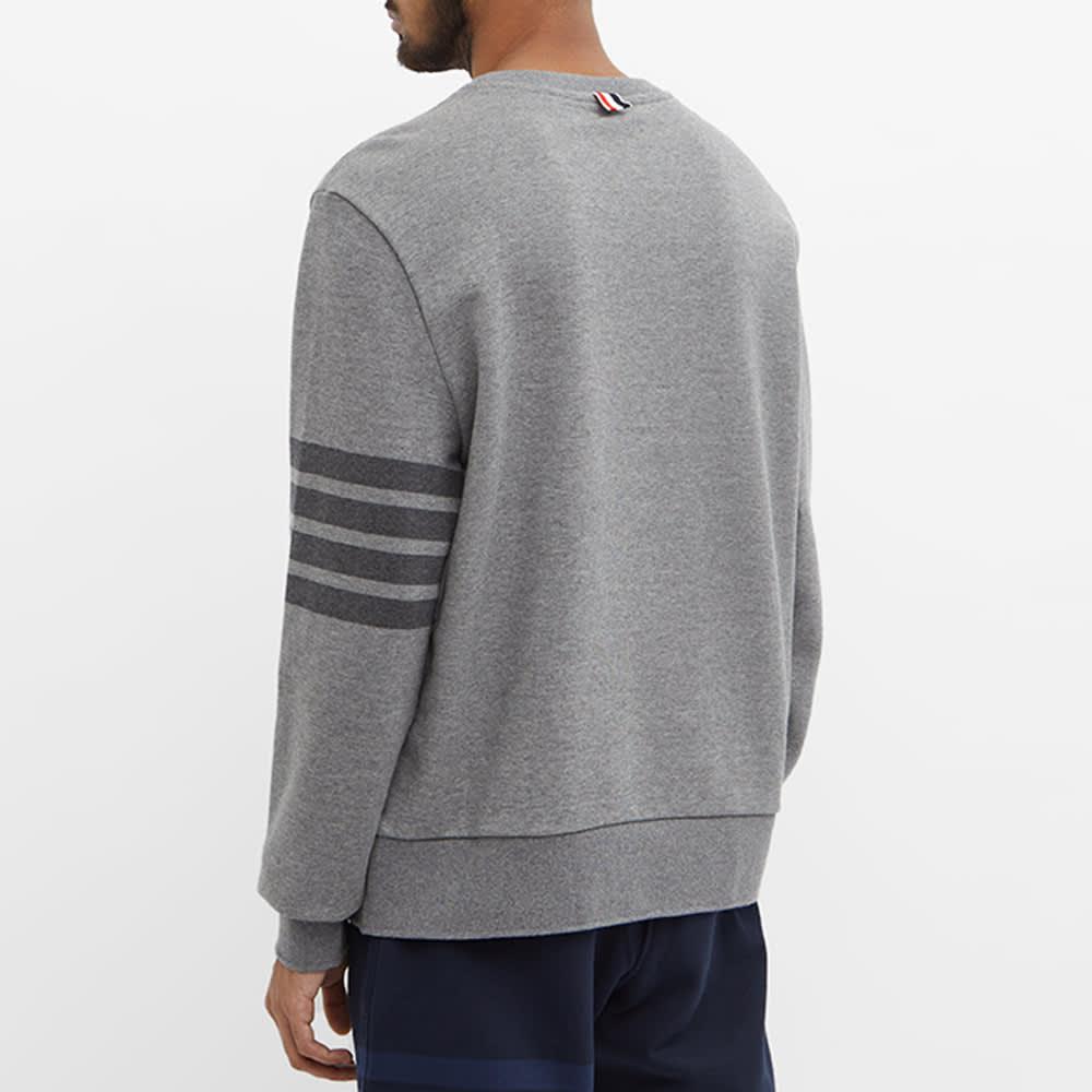 Thom Browne 4 Bar Tonal Crew Sweat商品第4张图片规格展示