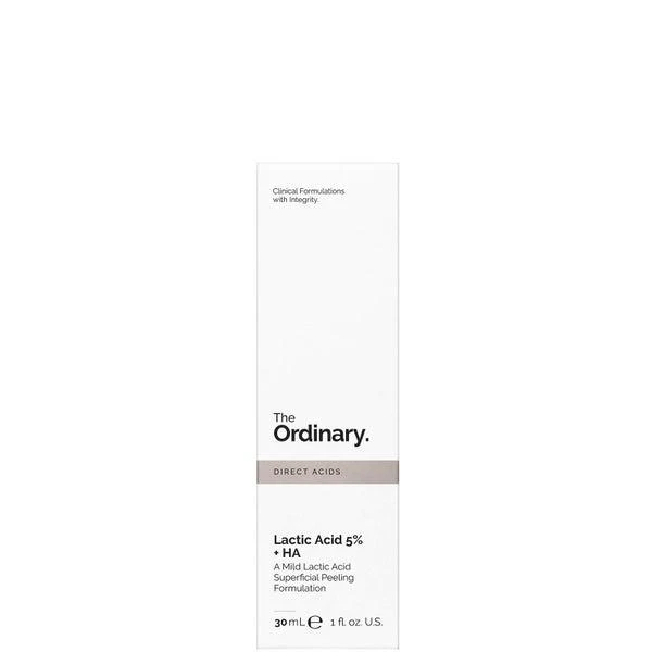 商品The Ordinary|温和乳酸去角质精华 Lactic Acid 5% + HA 2% 30ml,价格¥64,第3张图片详细描述