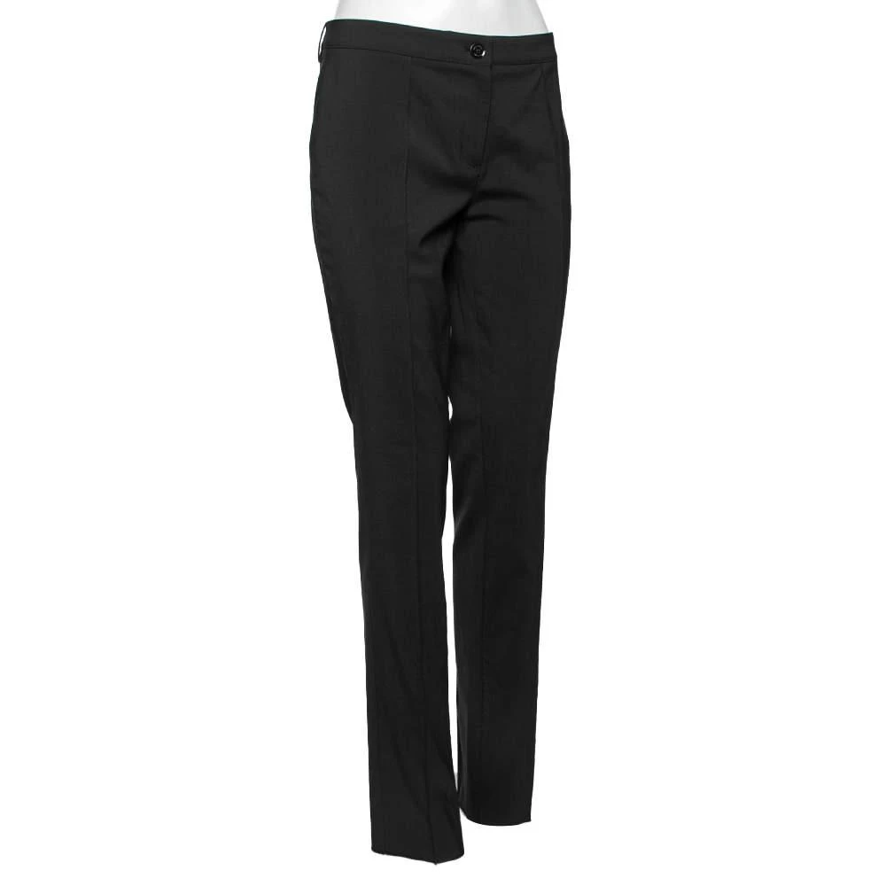 商品[二手商品] Burberry|Burberry Black Wool Regular Fit Pants S,价格¥769,第2张图片详细描述