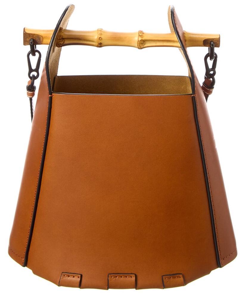 商品Loewe|Loewe Bamboo Handle Leather Bucket Bag,价格¥10528,第4张图片详细描述