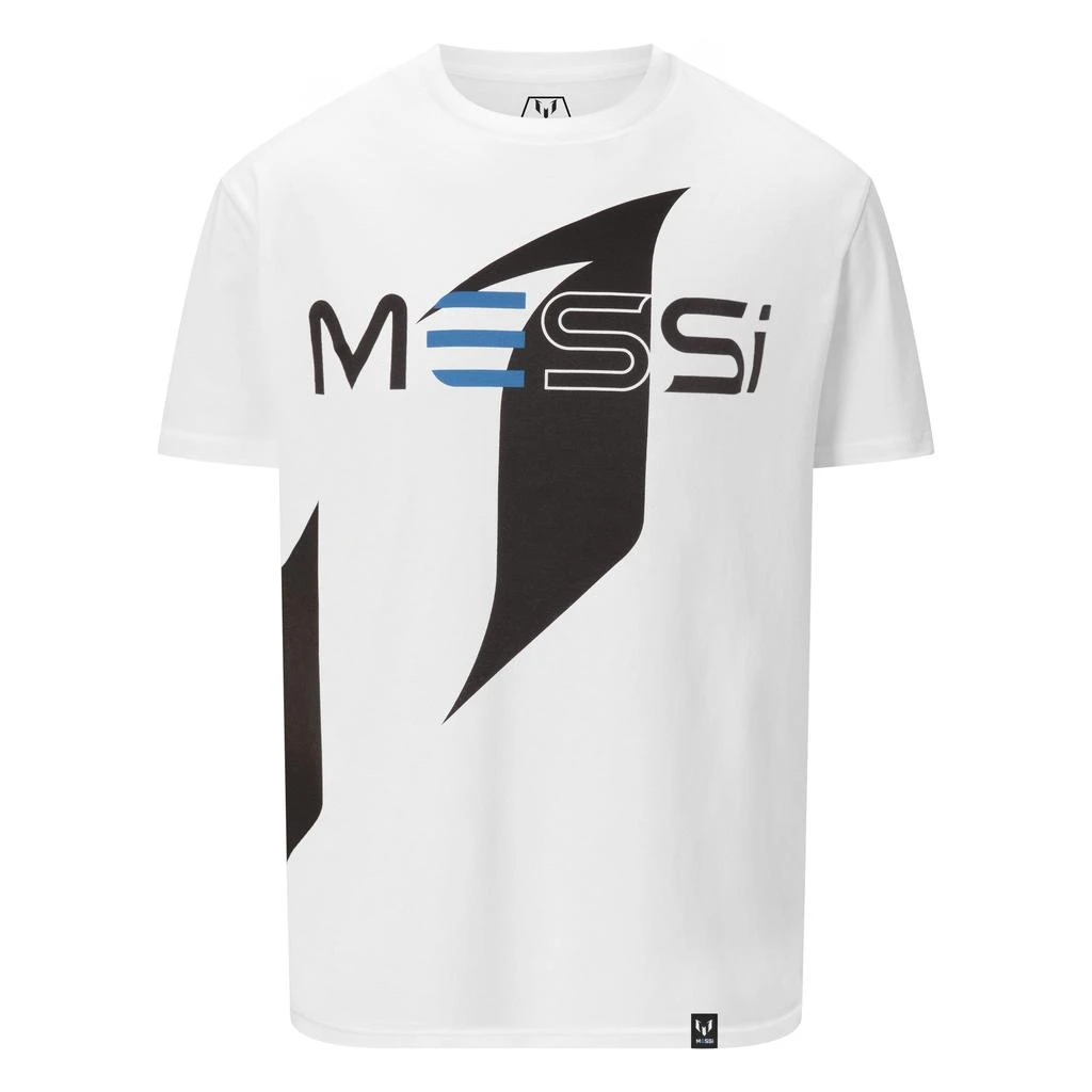 商品The Messi Store|Simply MESSI M Logo T-Shirt - White - US/CA,价格¥187,第1张图片