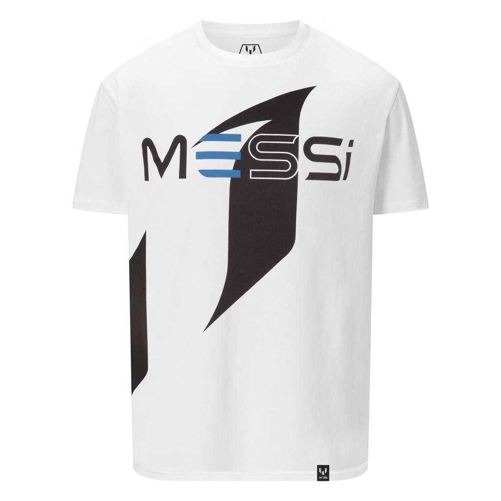 商品The Messi Store|Simply MESSI M Logo T-Shirt - White - US/CA,价格¥368,第1张图片