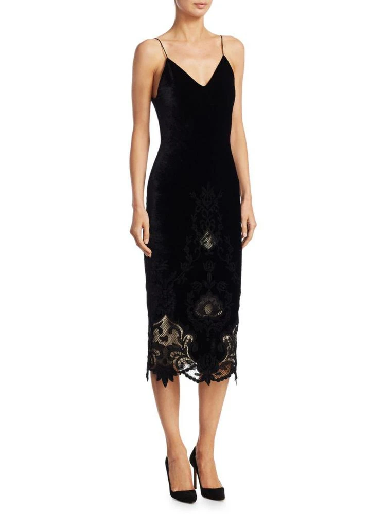 商品Alice + Olivia|Cate Knee-Length Bodycon Dress,价格¥1185,第1张图片