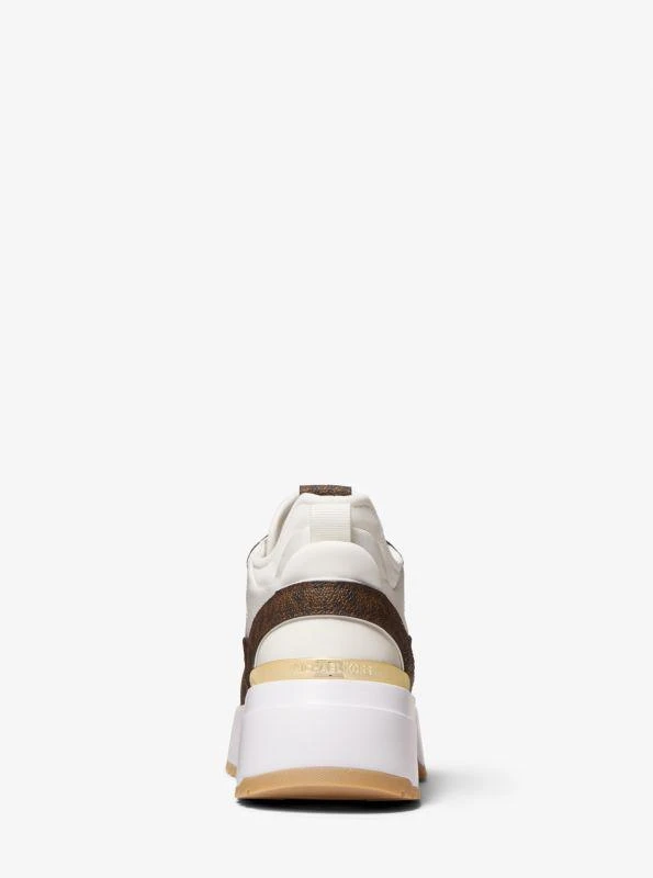 商品Michael Kors|Muse Logo and Mesh Trainer,价格¥597,第3张图片详细描述