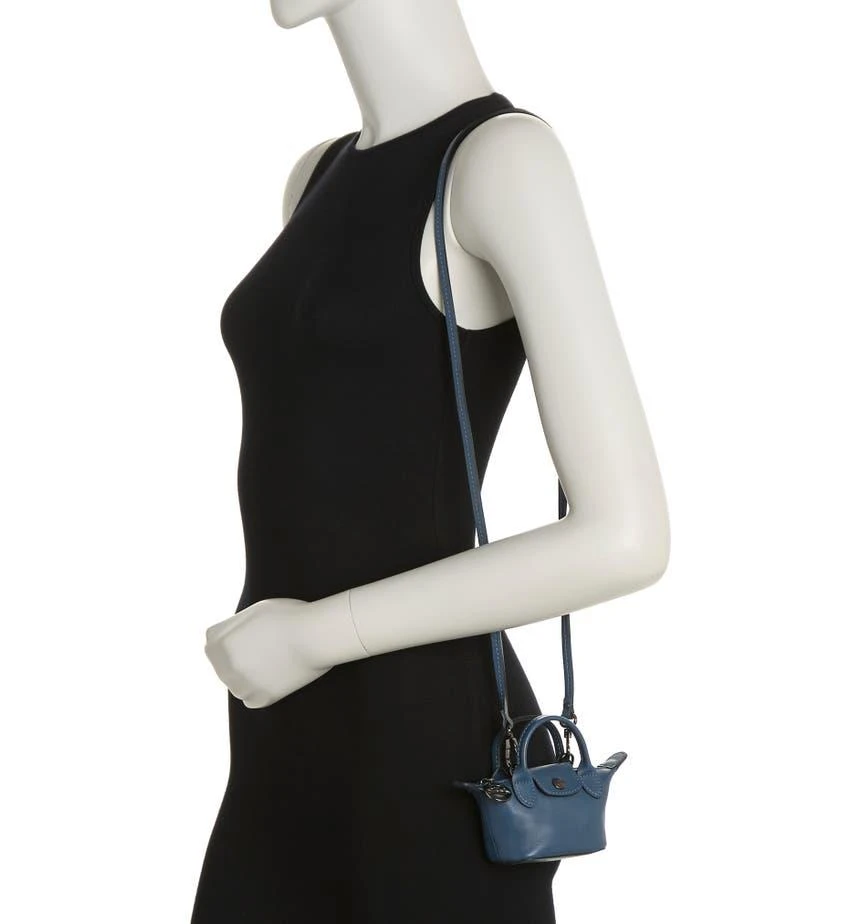 商品Longchamp|Le Pliage Cuir Nano Crossbody Bag,价格¥1267,第2张图片详细描述