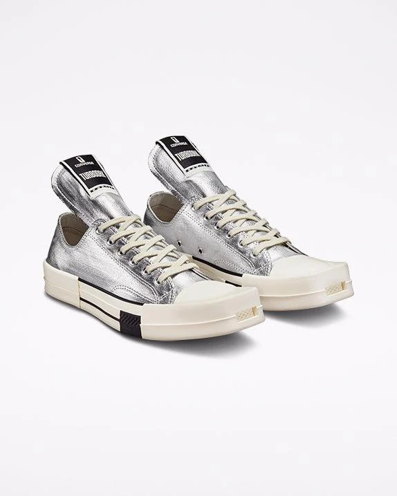 商品Rick Owens|RICK OWENS DRKSHDW X CONVERSE TURBODRK OX LOW TOP SNEAKERS,价格¥511,第4张图片详细描述