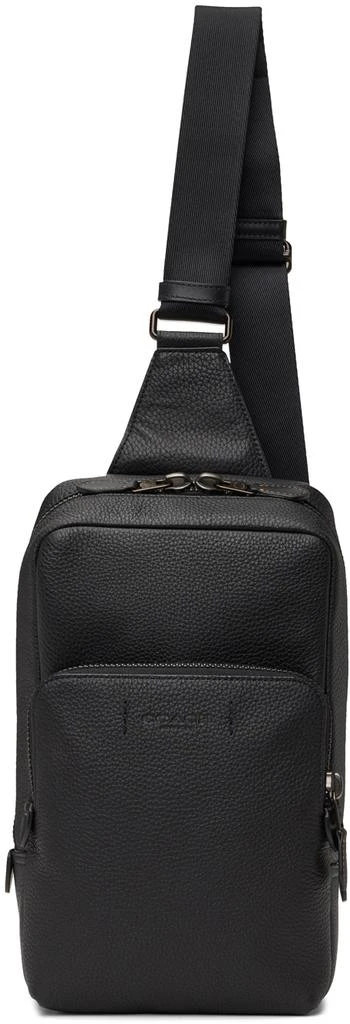 商品Coach|Black Gotham Messenger Bag,价格¥3810,第1张图片