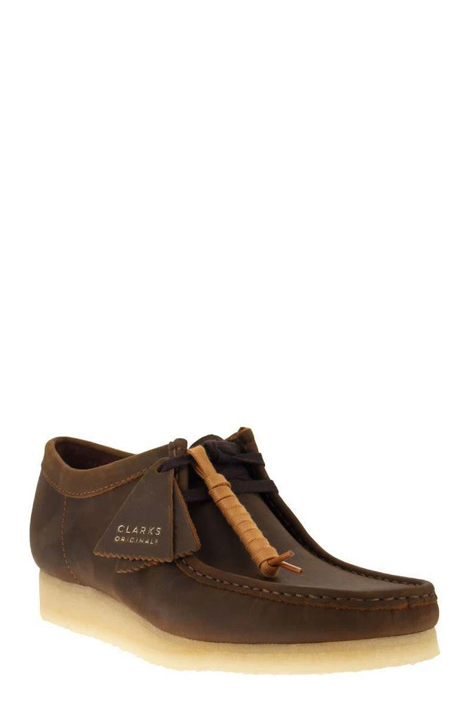 商品Clarks|Clarks Wallabee - Suede Leather Shoe,价格¥971,第2张图片详细描述