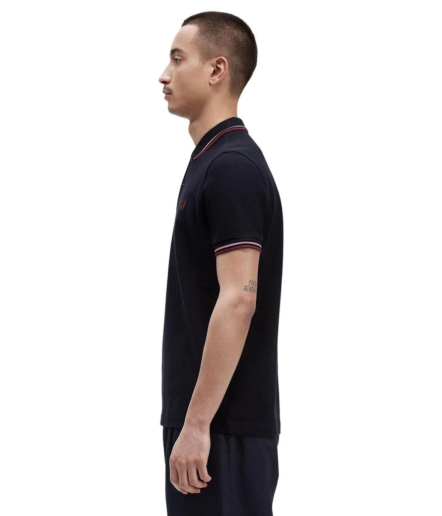 商品Fred Perry|FRED PERRY/佛莱德·派瑞 男士纯棉针织polo衫,价格¥745,第2张图片详细描述