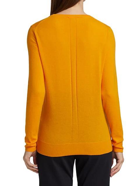 商品Saks Fifth Avenue|COLLECTION Cashmere Lightweight Sweater,价格¥1828,第7张图片详细描述