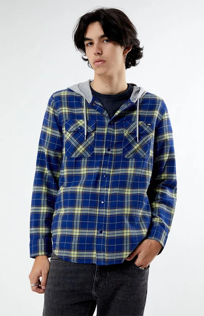 商品Vans|Parkway II Hooded Flannel Shirt,价格¥168,第1张图片