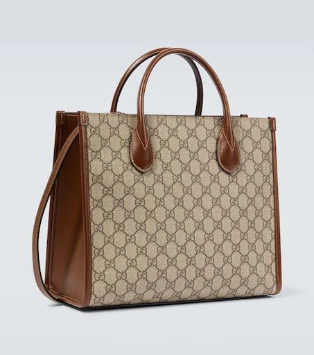 商品Gucci|GG Canvas small tote bag,价格¥14086,第5张图片详细描述