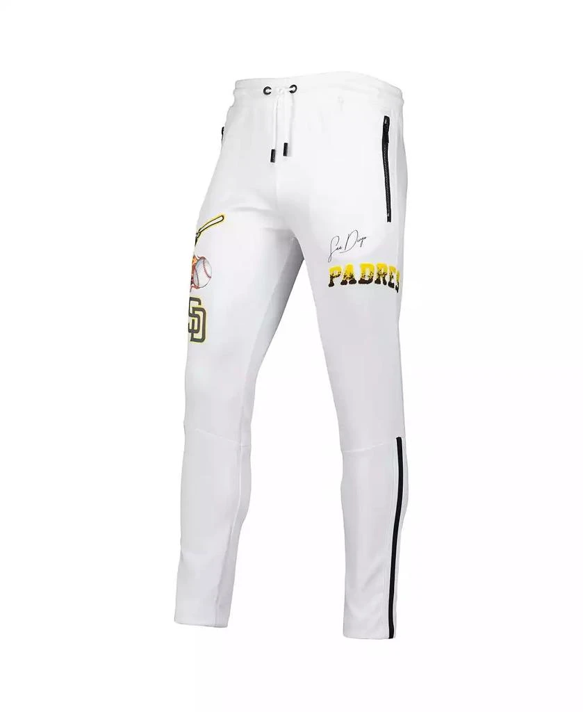 商品Pro Standard|Men's White San Diego Padres Hometown Track Pants,价格¥618,第2张图片详细描述