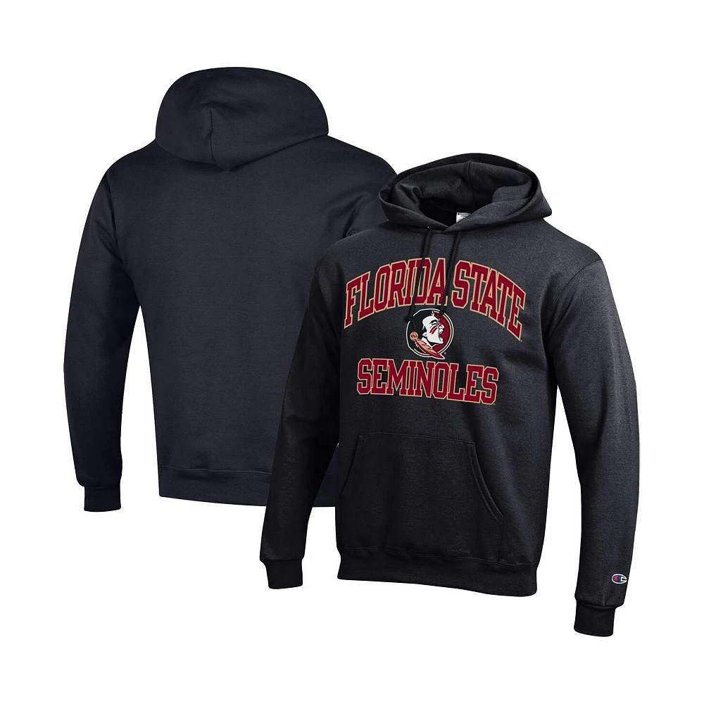 商品CHAMPION|Men's Black Florida State Seminoles High Motor Pullover Hoodie,价格¥441,第1张图片