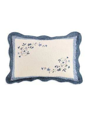 商品Modern Heirloom|​Charlotte Floral Standard Pillow Sham,价格¥159,第1张图片