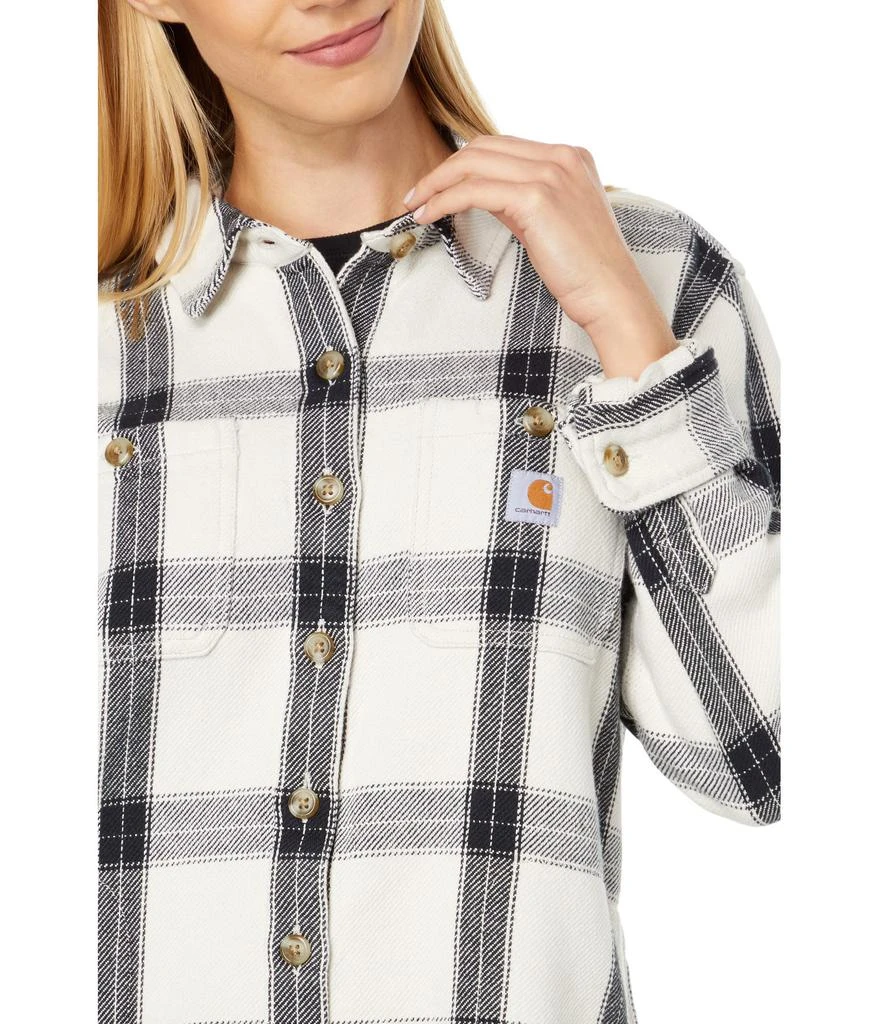 商品Carhartt|Loose Fit Heavyweight Twill Long Sleeve Plaid Shirt,价格¥450,第3张图片详细描述