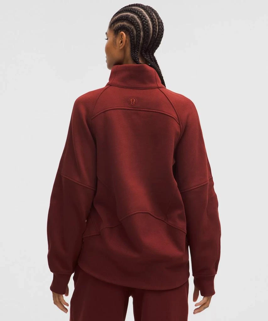 Scuba Oversized Funnel-Neck Half Zip *Long 商品