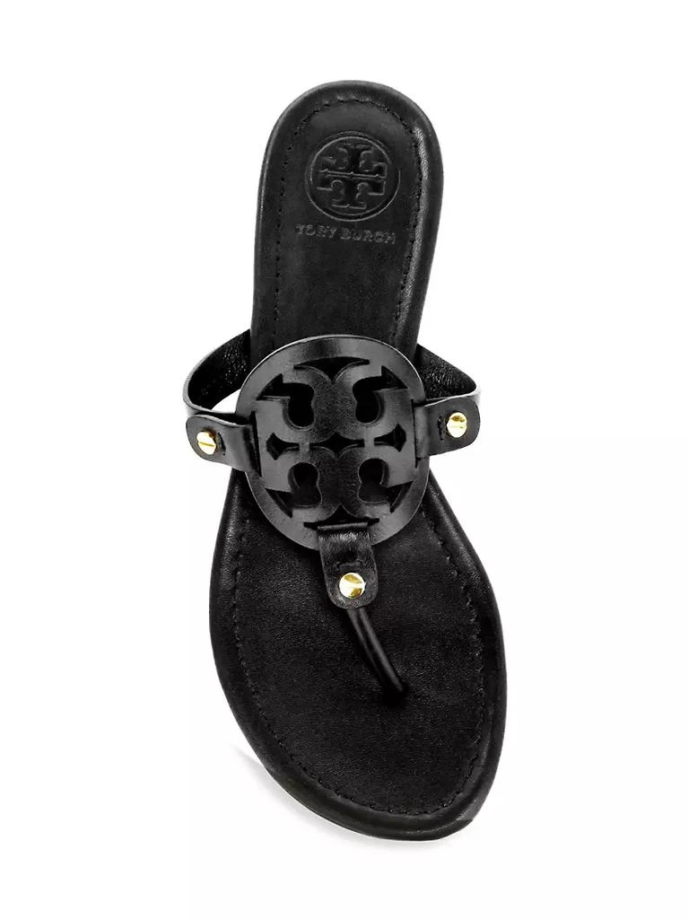 商品Tory Burch|Miller Leather Thong Sandals,价格¥1475,第5张图片详细描述