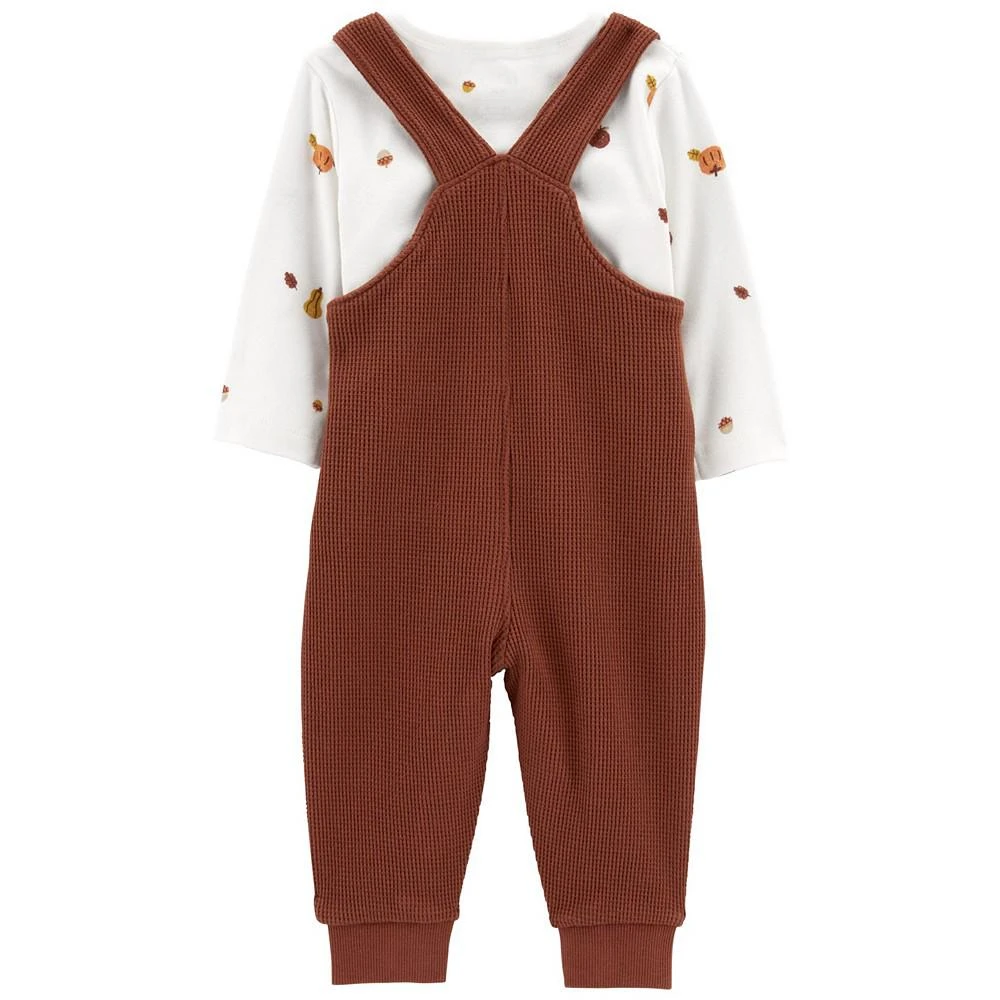 商品Carter's|Baby Neutral Thanksgiving Jumper Outfit, T-shirt and Bib, 3-Piece Set,价格¥285,第2张图片详细描述