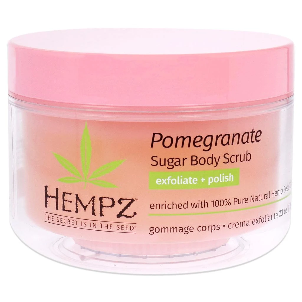 商品Hempz|Hempz Pomegranate Herbal Sugar Body Scrub For Unisex 7.3 oz Scrub,价格¥141,第2张图片详细描述