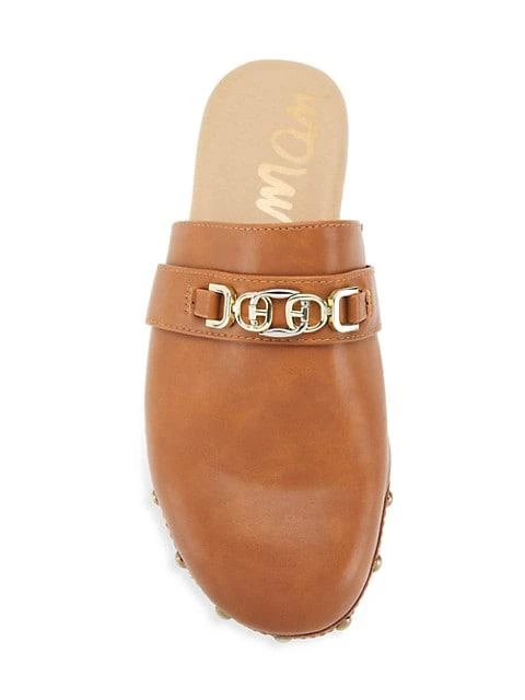 商品Sam Edelman|Kaye Faux Leather Clogs,价格¥338,第5张图片详细描述