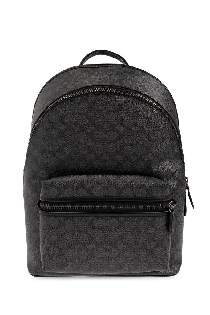 商品Coach|Coach Logo Printed Zipped Backpack,价格¥3942,第1张图片