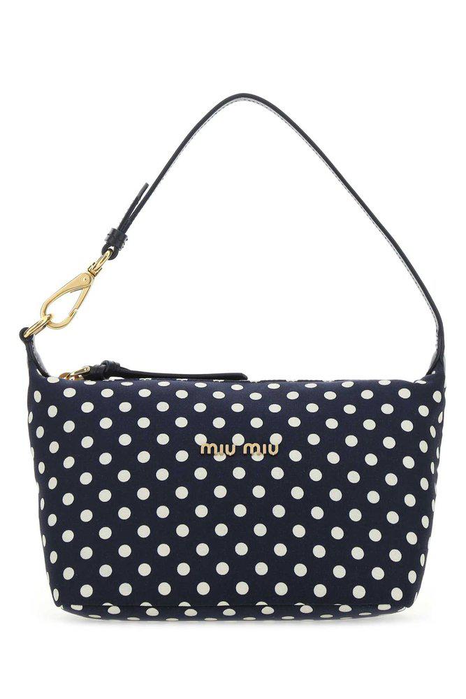 Miu Miu Spirit Polka-Dot Mini Shoulder Bag商品第1张图片规格展示