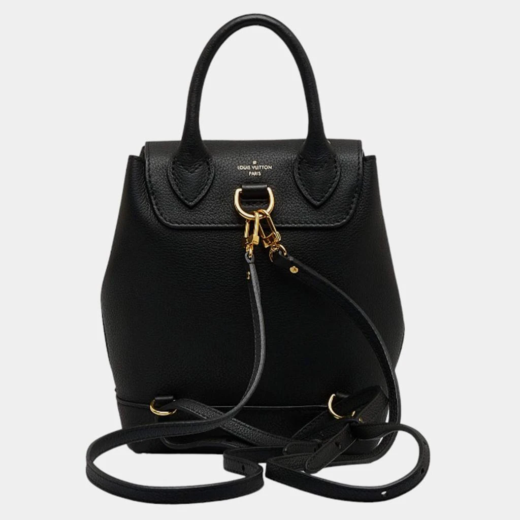 商品[二手商品] Louis Vuitton|Louis Vuitton Black Leather Lockme Backpack,价格¥18591,第2张图片详细描述