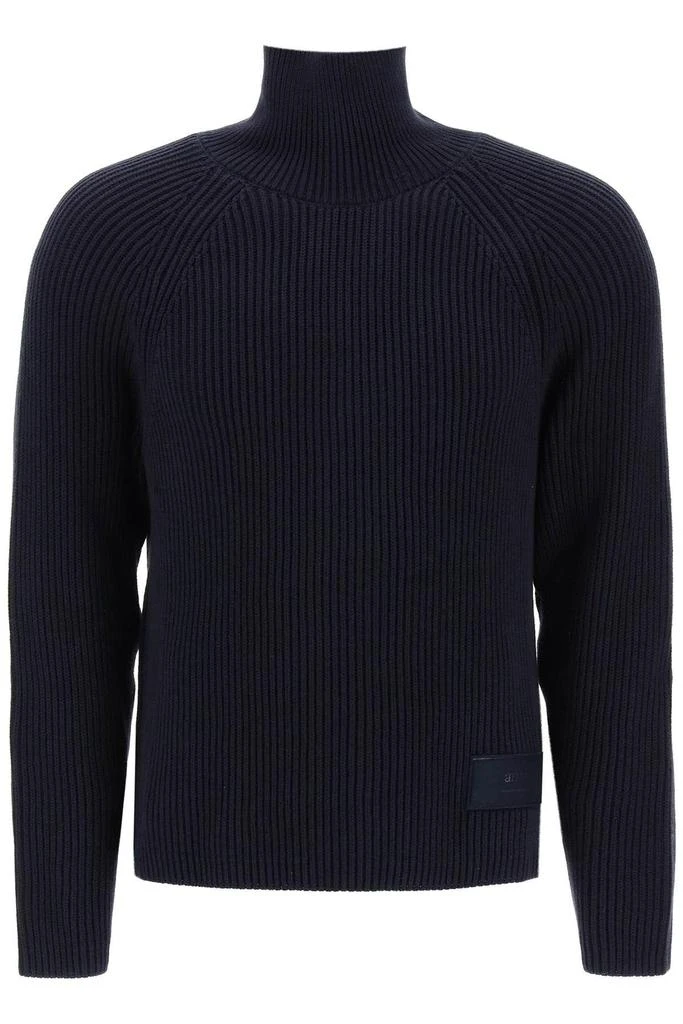 商品AMI|English rib funnel-neck sweater,价格¥1442,第1张图片