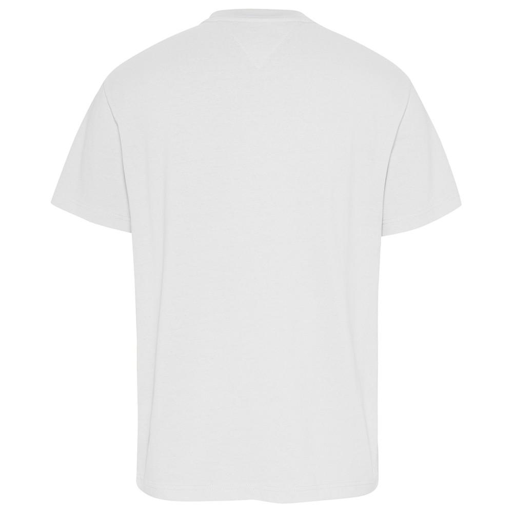 Men's Tommy Badge Embroidered Logo T-shirt商品第5张图片规格展示