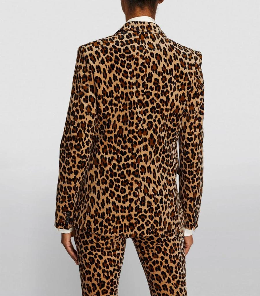 商品FRAME|Animal Print Classic Blazer,价格¥6280,第4张图片详细描述