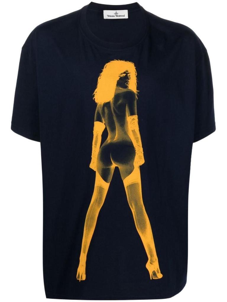商品Vivienne Westwood|Vivienne Westwood Mens Blue Other Materials T-Shirt,价格¥2453,第1张图片